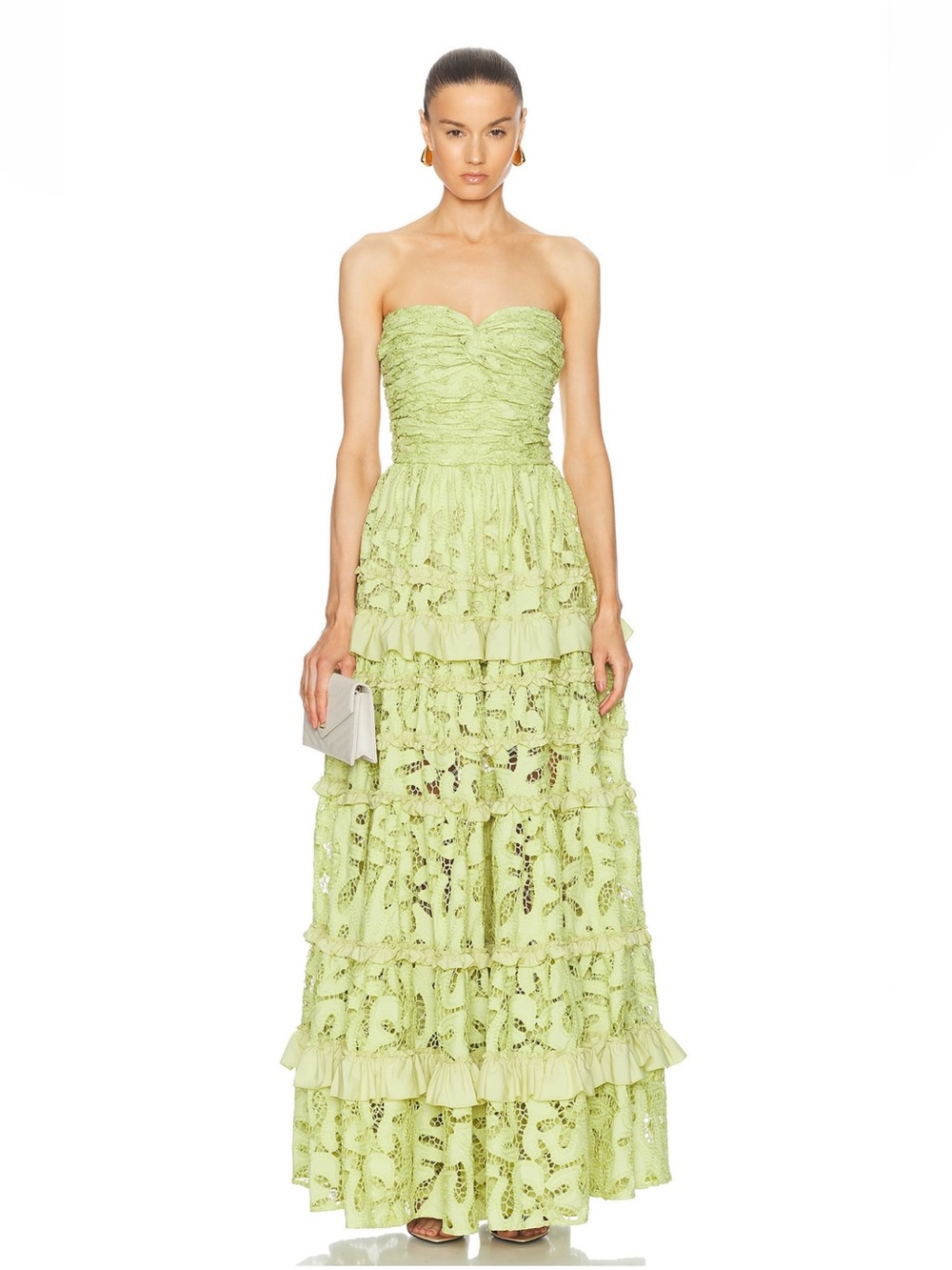 Alexis Ottilie Dress in Citron